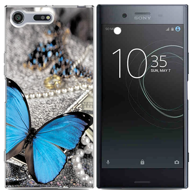 For Coque Sony Xperia XZ Premium Luxury Cartoon TPU Case fundas Soft Silicone Protective Back Cover |