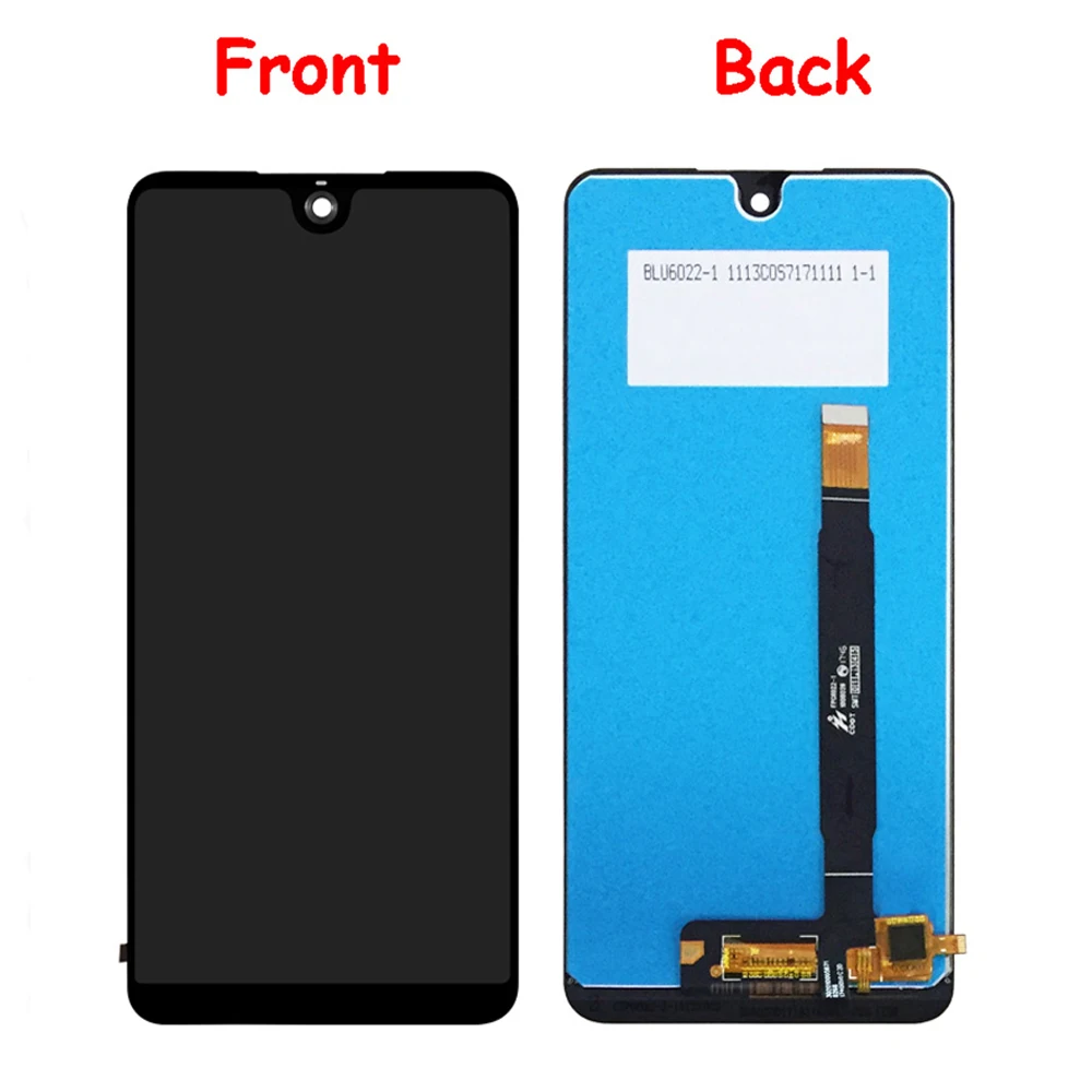 Для Wiko View 2 Pro ЖК дисплей с сенсорным экраном дигитайзер аксессуары для датчик +