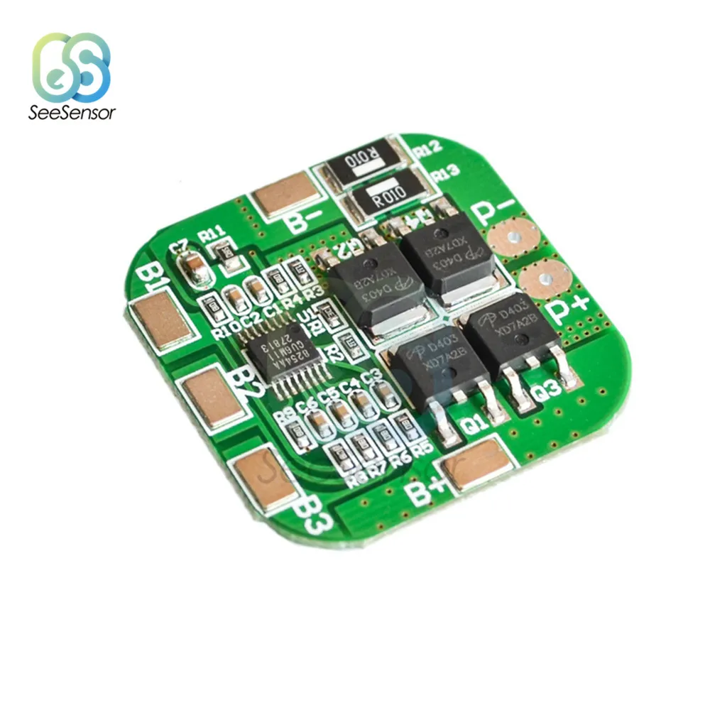 4S 14 8 в/16 в 20A Защитная плата BMS PCM батареи для LicoO2 Limn2O4 18650 интегрированные схемы