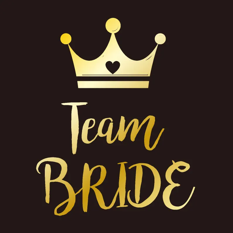 T12 5 штук в партии команда надпись «Bride Tribe» жениха с принтами "Отряд наклейки для временных татуировок забавные Свадебные душ Временные татуировки девичник Вечерние - Цвет: T12