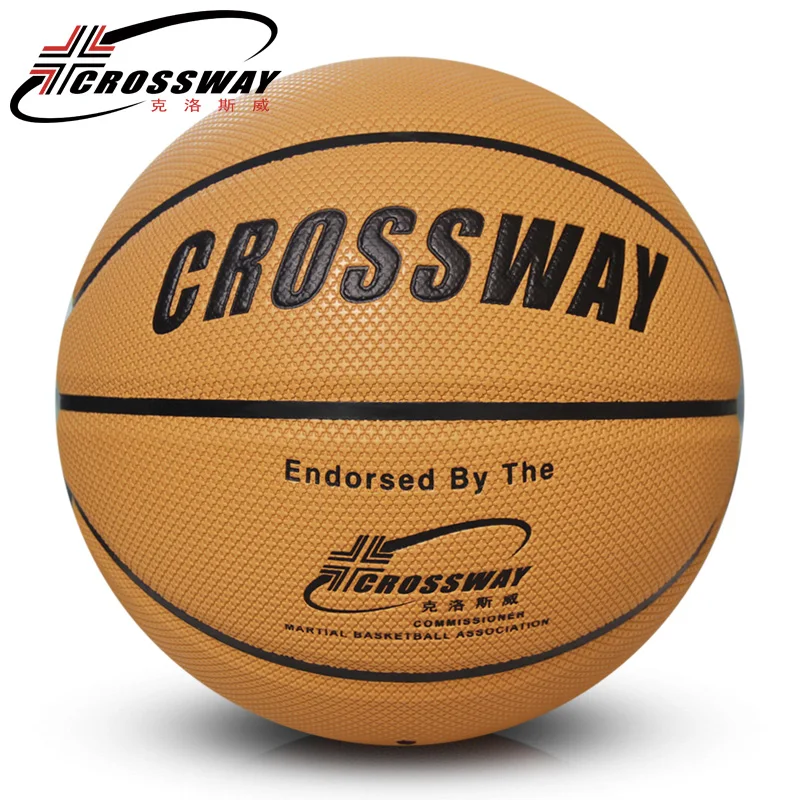 Новинка года бренд CROSSWAY Высокое качество lq-706 Баскетбол мяч носить доказательство ПУ Materia Официальный SIZE7 Баскетбол иглы+ сумка