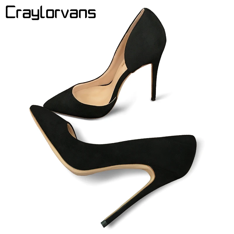 Craylorvans/высококачественные женские туфли лодочки из двух предметов пикантные