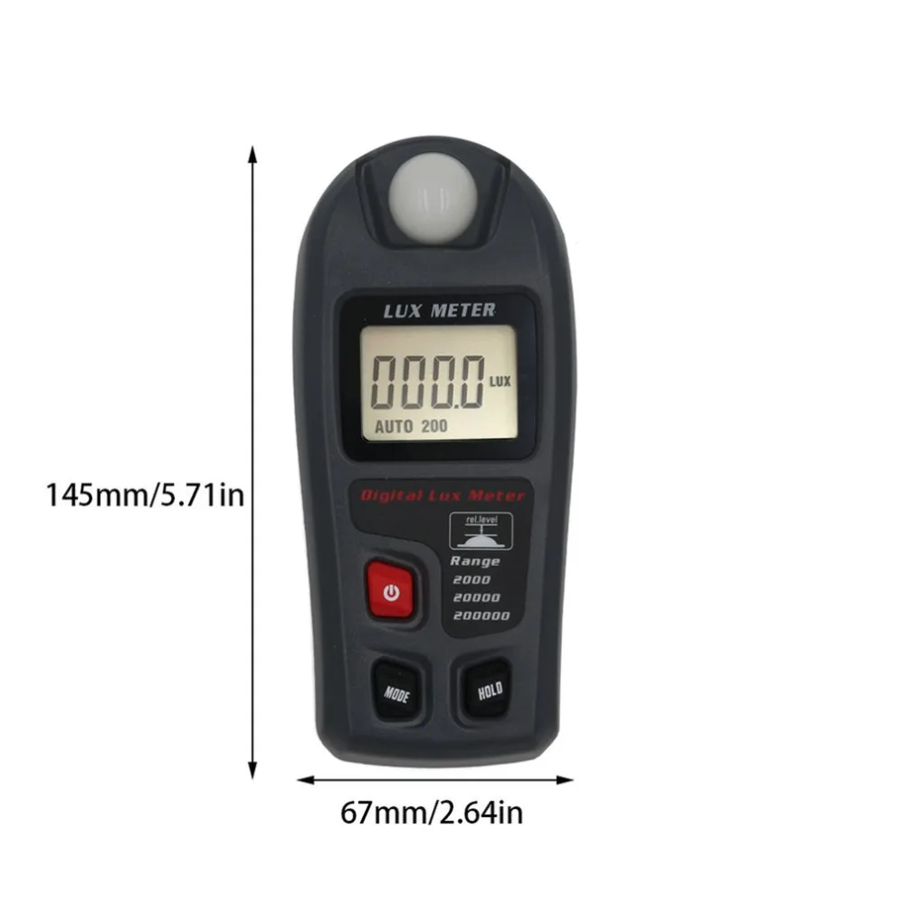 MT-30 Ручной Многофункциональный Цифровой Люксметр 0,1-200000lux Высокая точность Люксметр портативный измеритель освещенности