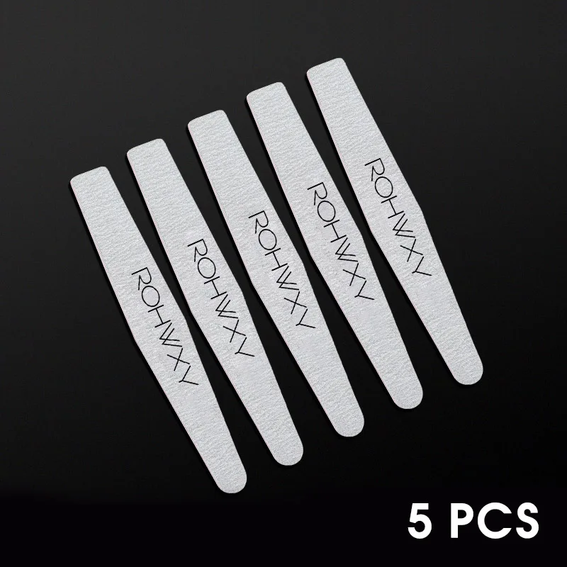 Diamond File(5 Pcs) ROHWXY 8 шт./компл. Пилочки для ногтей кисть прочный Полирующий песок Fing ногтей, для маникюра, аксессуары для Шлифовальная Пилка инструменты для УФ гель-лака набор - Цвет: Diamond File(5 Pcs)