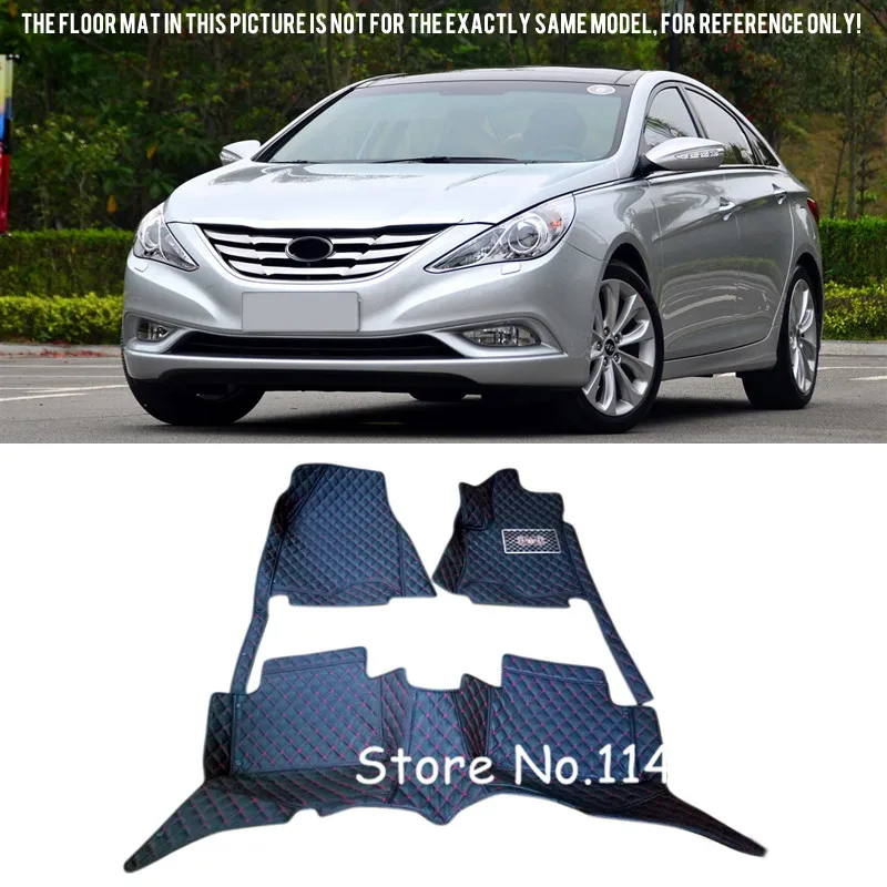 Для hyundai Sonata i45 2011 2012 2014 2013 водостойкий Специальный Авто на заказ автомобильные