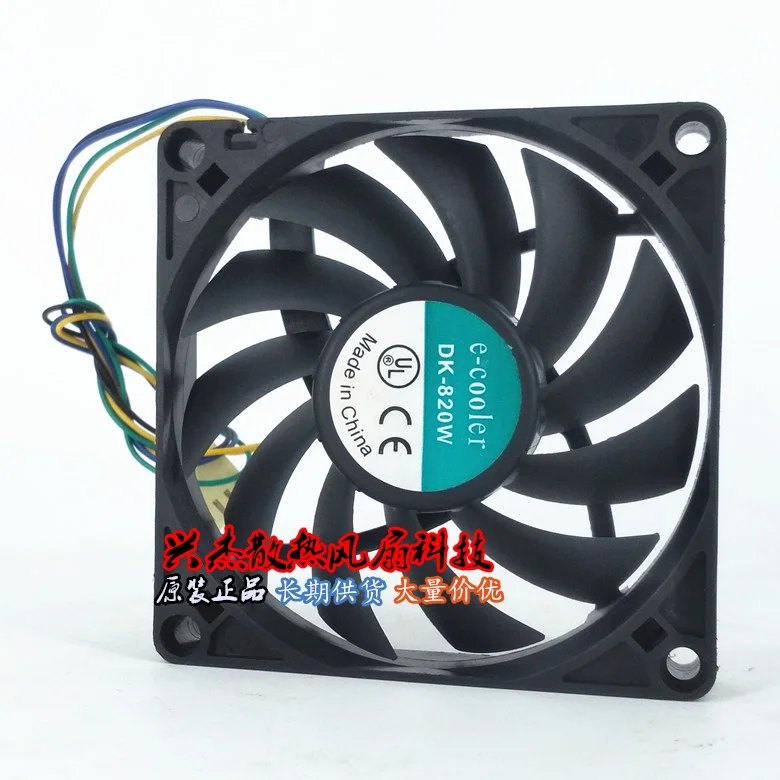 Everflow R128015DH DC 12V 0.32A 80x80x15 мм 4 провод Сервер вентилятор охлаждения|Кулеры и системы