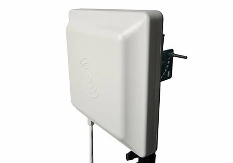 UHF RFID считыватель карт 5 м длинный диапазон RFID 8 точек/дюйм антенна RS232/RS485 с Wiegand TCP/IP Бесплатный sdk для системы управления парковкой