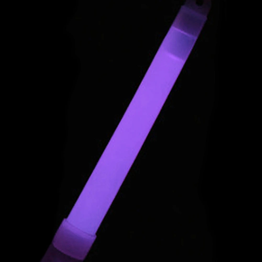 Purple 15 см промышленные светящиеся палочки вечерние для кемпинга аварийные огни светящиеся химические флюоресцентные палочки для Хэллоуина висячие украшения - Цвет: Purple
