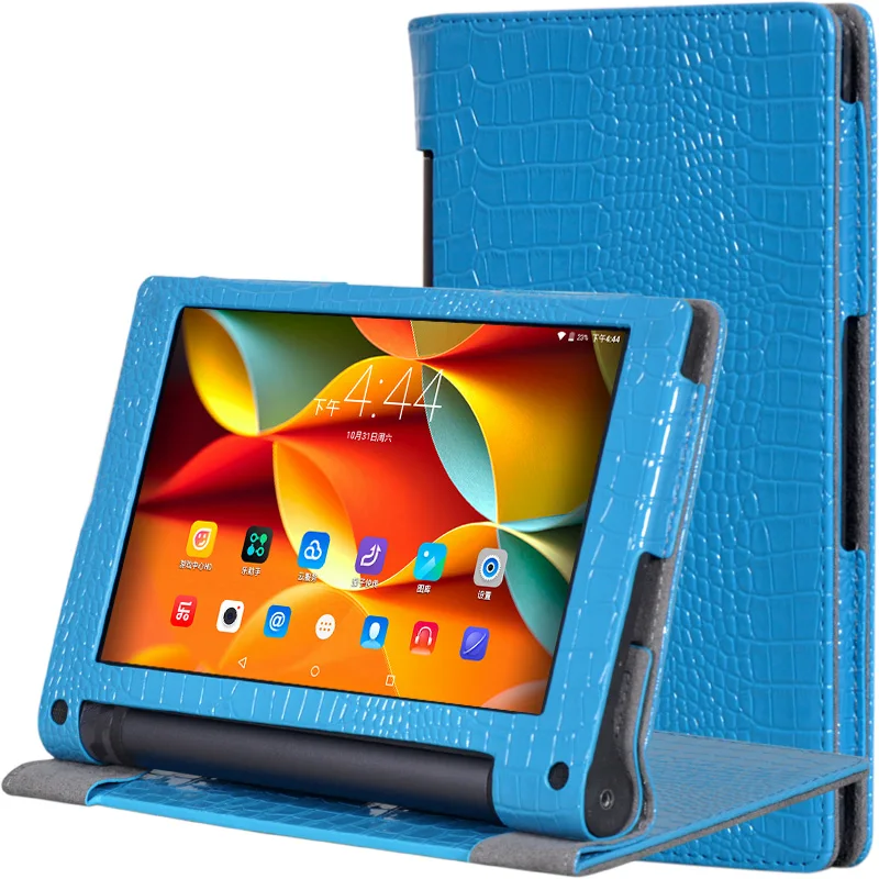 Крокодилья кожа флип-чехол из искусственной кожи чехол для lenovo Yoga Tab 3 " YT-850F YT-850L YT-850M 850F планшет Funda Capa+ пленка+ ручка