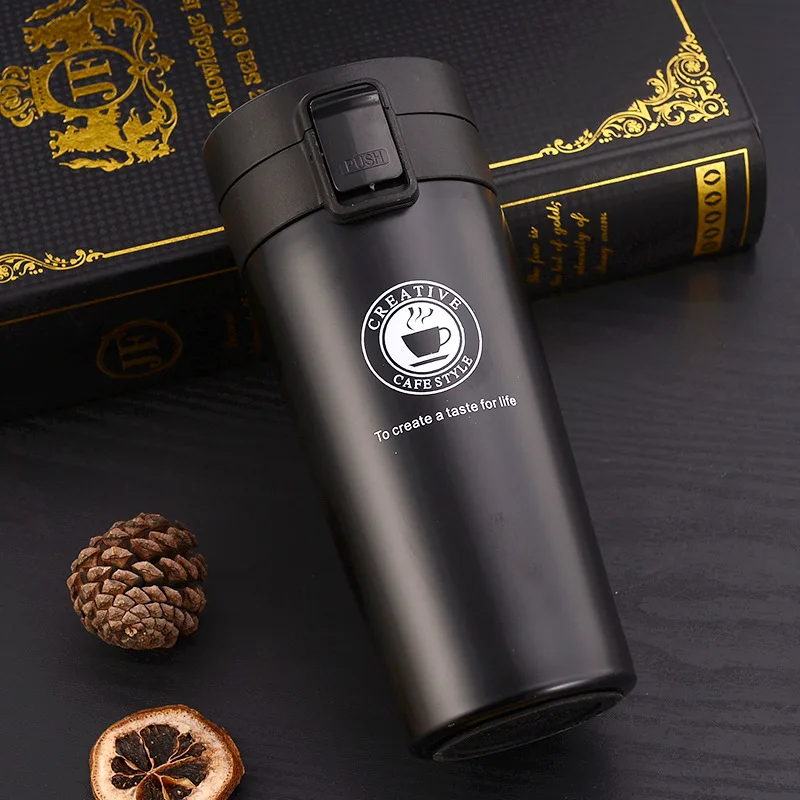 Нержавеющая сталь термос кофейная кружка BPA-Free термос, вакуумная Изолированная бутылка для воды, двойные стенки кофейные кружки