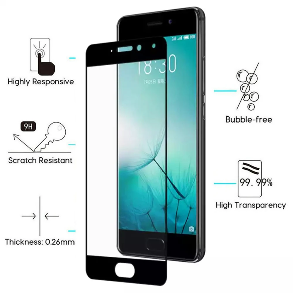 Стекло для maze pro 6 Защитное стекло meizu 7 plus 5 m5s m6 note mini Закаленное безопасная защита