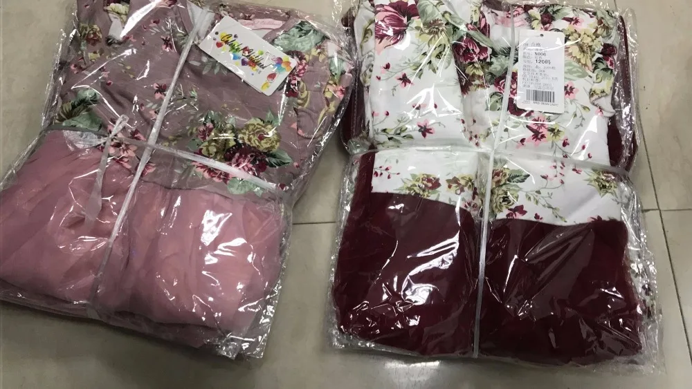 EMS, DHL,, детское весенне-осеннее платье-пачка с цветочным рисунком для маленьких девочек детское платье с бантом Повседневная одежда 3 цвета, платье принцессы