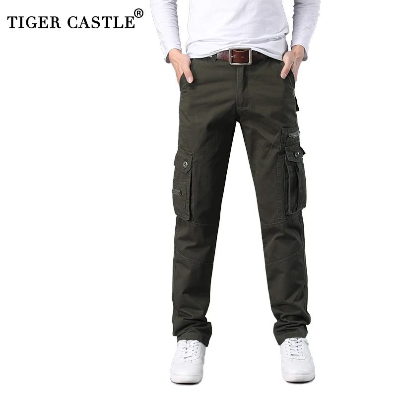 2019 мужские хлопковые тактические брюки с несколькими карманами рабочие на осень