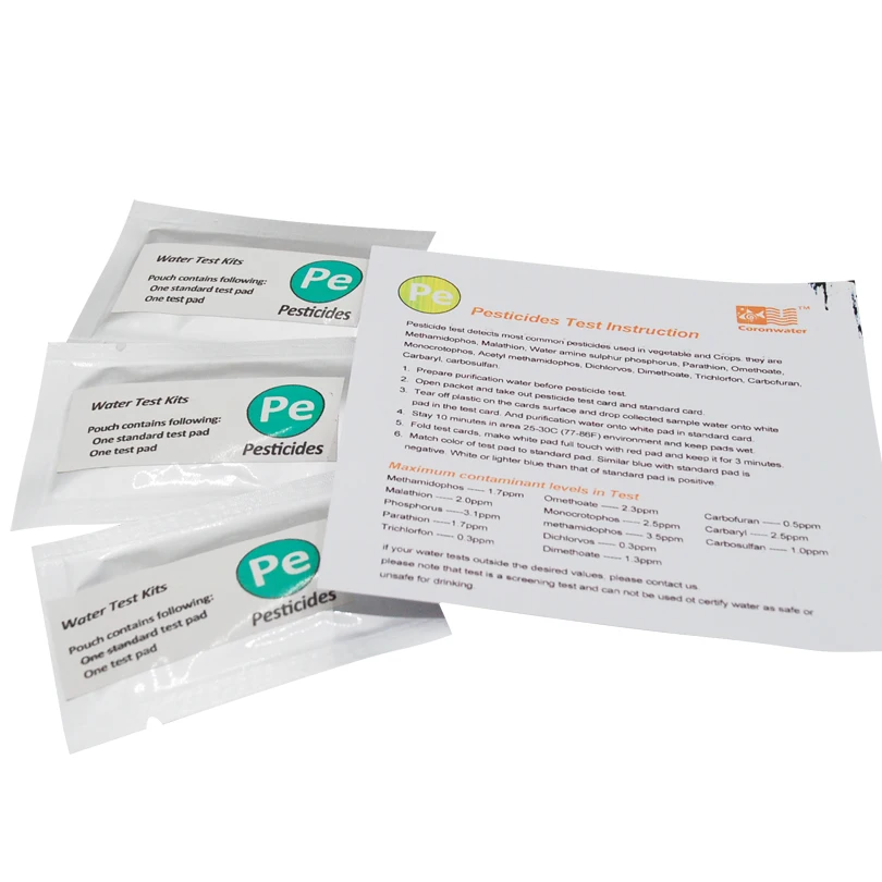 Домашние пестициды наборы для тестирования питьевой воды фильтр воды|Запчасти