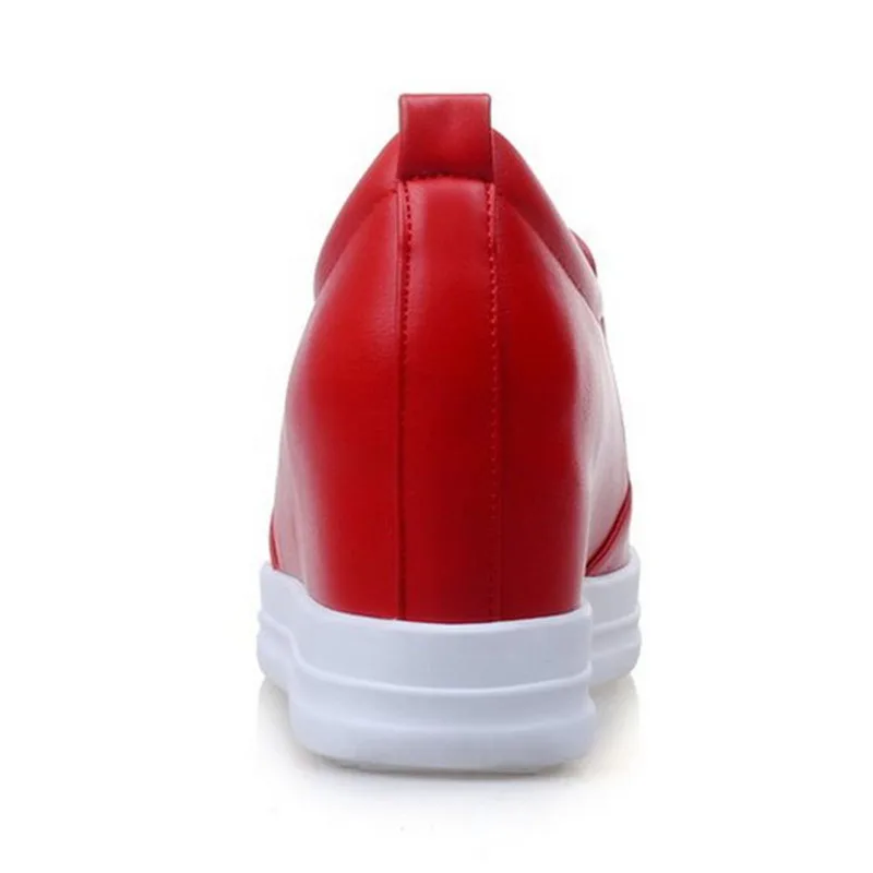 ZALAVOR/Размеры 33 43 женская простая обувь на высокой танкетке женские разноцветные