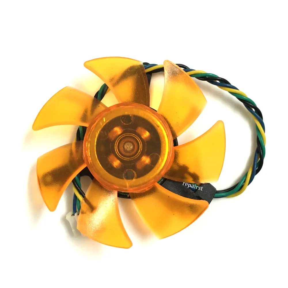 FD5010U12S 45 мм диаметр компьютера VGA кулер вентилятор для Radeon ZOTAC 8500GT 8600GT GT210 Видеокарта охлаждения pld05010s12h