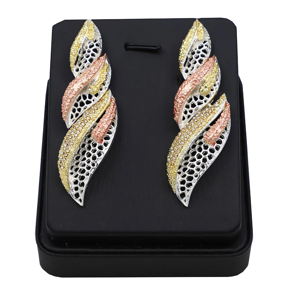 TSROUND Африканский ювелирный набор статуэтки Bijoux achier Inoxydable Femme нигерийский