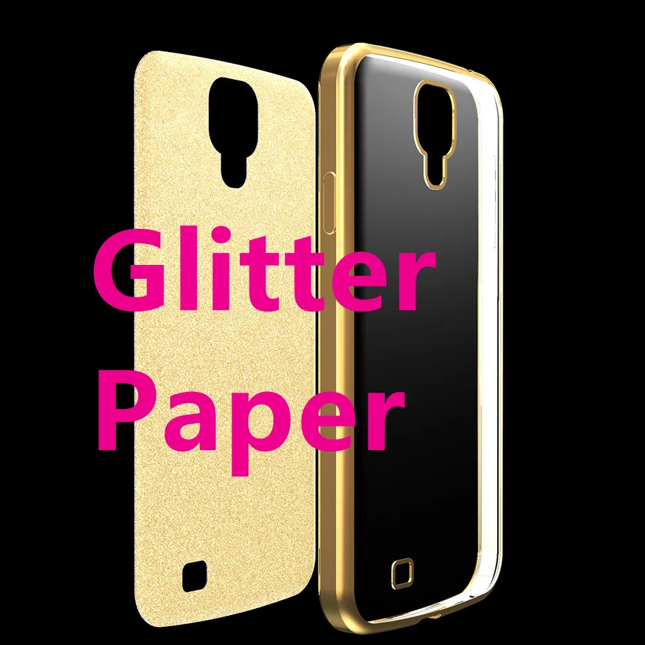 DAGUDON Bling Case For Samsung Galaxy S4 Luxury Shiny Glitter Phone Cases I9500 Silicone Soft TPU Back Cover |