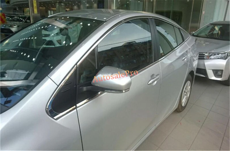 14 шт. накладки на пороги для Toyota Prius 2016|window sill|window trimsteel window frames |