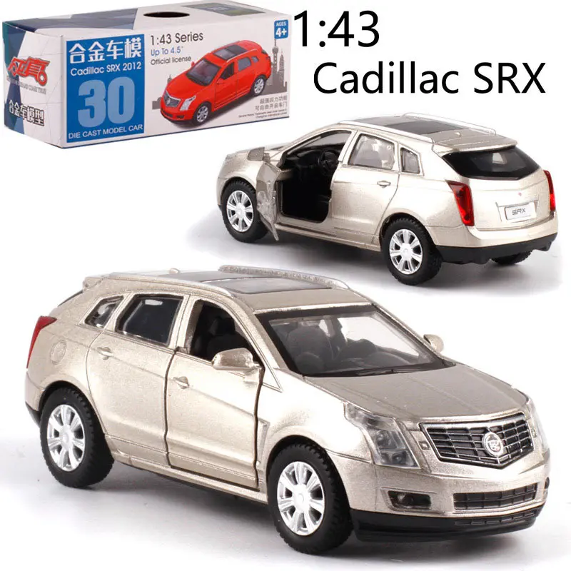 CAIPO 1:43 Cadillac SRX модель автомобиля из сплава с откидной крышкой литая металлическая