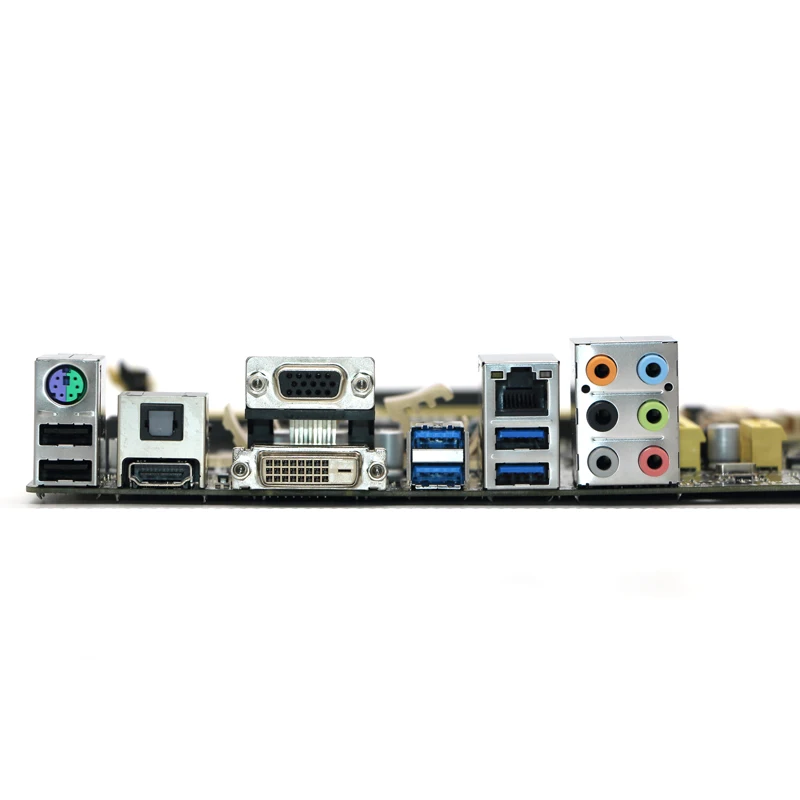 Материнская плата для ASUS Z87M-PLUS LGA 1150 DDR3 i3 i5 i7 32 Гб SATA3 USB2.0 USB3.0 Z87 рабочего Материнская плата