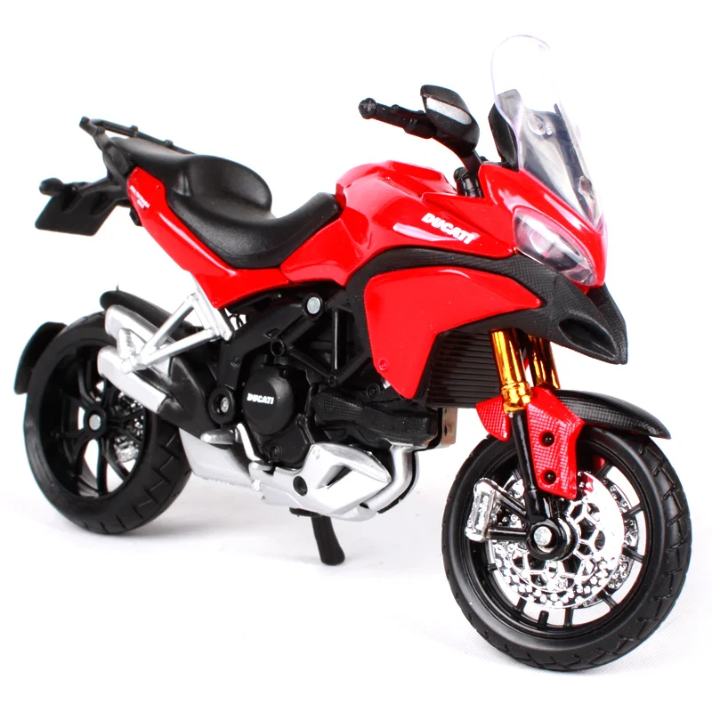 Maisto 1:18 Ducati multistrada 1200S красный мотоцикл литой модель мотороллер для сбора 10003| |