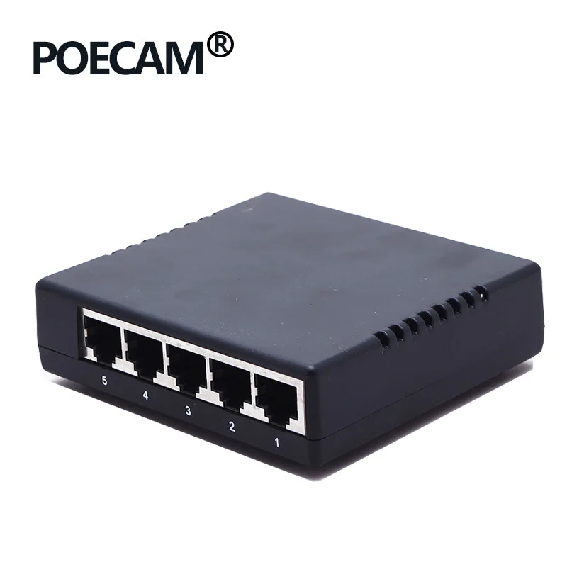 5 портов Пассивный Переключатель PoE 12 В 24 4/5 + 7/8 скорость передачи 100 Мбит/с|port poe