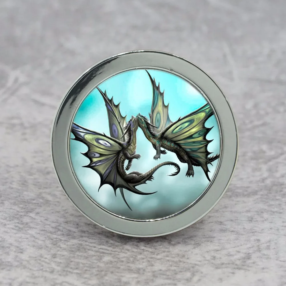 Уникальные ручки Fly Dragon для ящиков шкафа ручная работа ручка шикарная кухонная