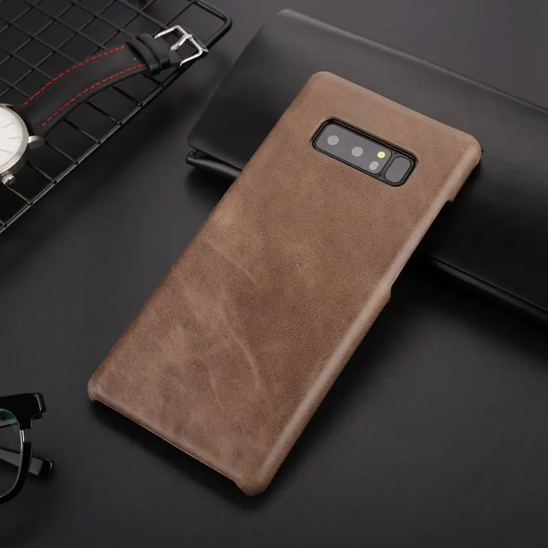 Чехол-накладка MAKEULIKE Note8 для samsung Galaxy Note 8, чехол из натуральной кожи, чехол для телефона s для samsung Note 8, чехол-накладка