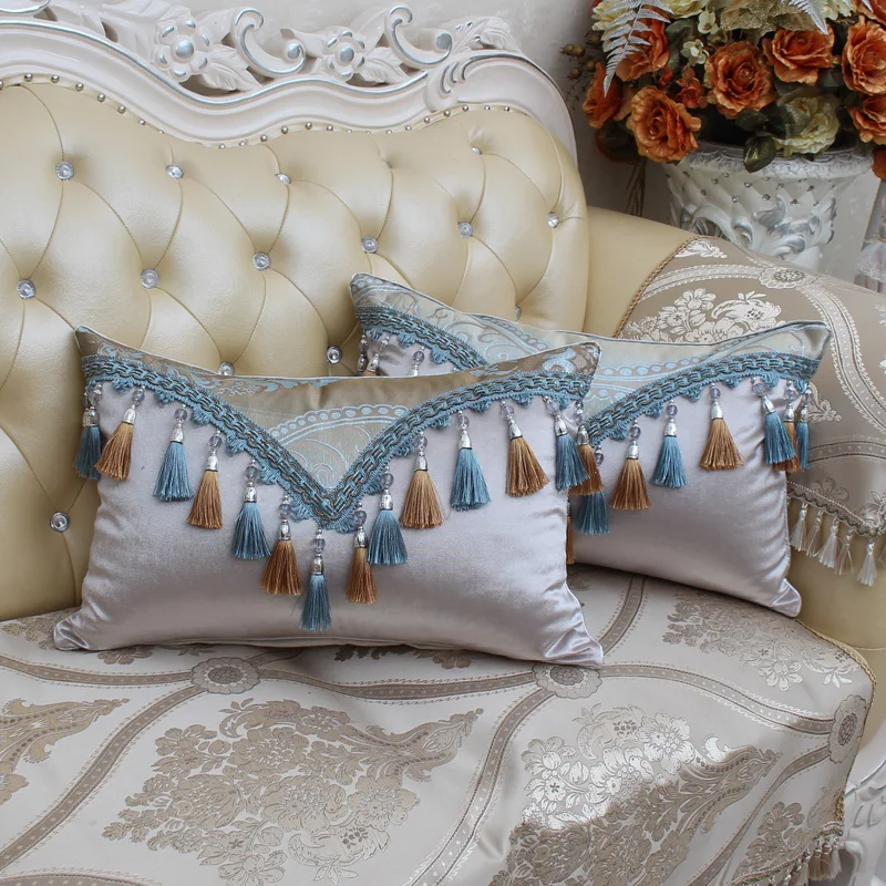 Sookie Европейский стиль декоративный чехол для подушки льняная хлопковая Подушка