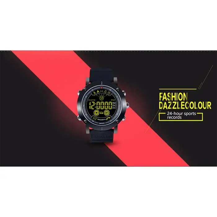 Многофункциональные водонепроницаемые спортивные Смарт-часы пульса без