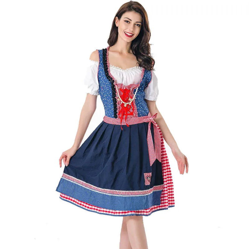 Tivate пиво oktoberfest девушка костюм горничной вонь французский баварский Винтаж