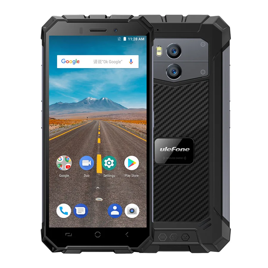 Оригинальный мобильный телефон Ulefone Armor X 4G LTE 2 Гб ОЗУ 16 ПЗУ Android 8 1 Oreo MTK6739 18:9 5 ''HD