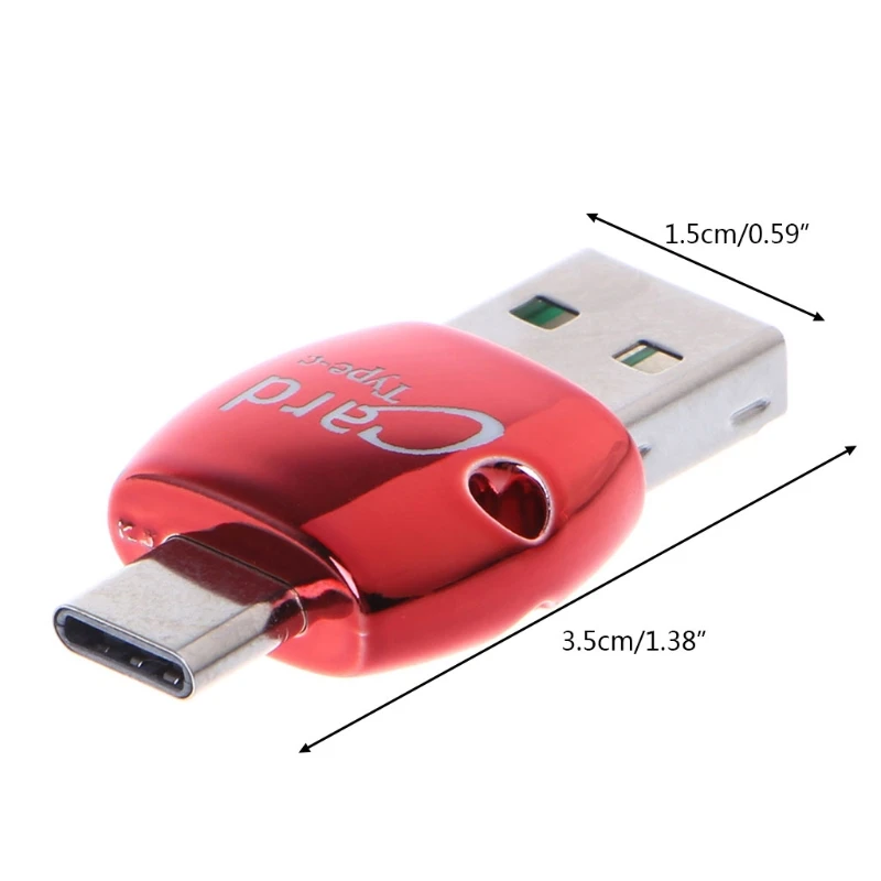 Аксессуары для настольных ПК кардридер OTG type C к USB 3,1 Micro SD TF кардридер адаптер для телефона Android