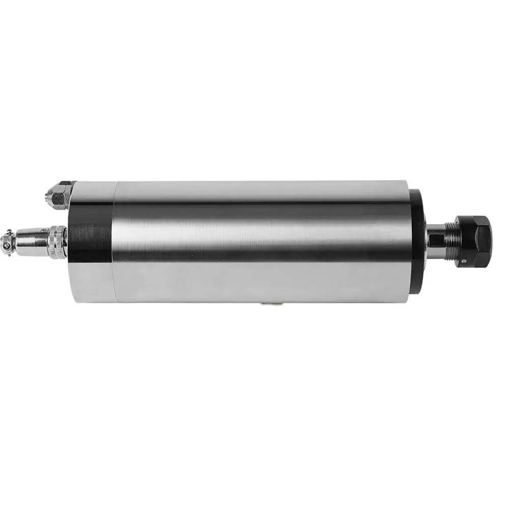 ЧПУ 2200 Вт Водяное охлаждение шпинделя МОТОР 220V 2.2KW 80 мм ER20 дизельный двигатель с водяным охлаждением шпиндель с гравировкой фрезерный станок с ЧПУ