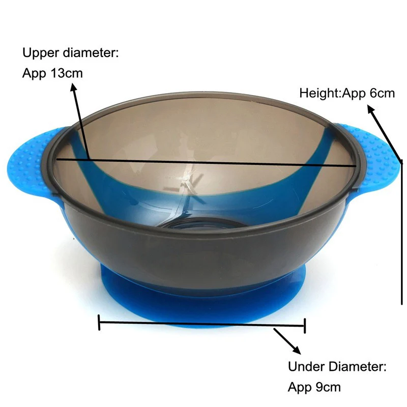 1 шт. пластиковая расческа для окрашивания волос|styling tools|hair colouring toolstint bowl |