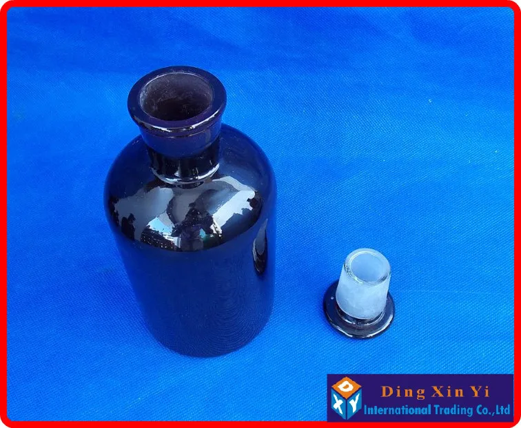 (4 шт./лот) Янтарная лабораторная бутылка с узким горлышком объемом 500 мл со