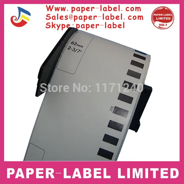 50 10xrolls Непрерывная Бумажные Этикетки DK-22205 DK22205 DK-2205 DK205 205 |