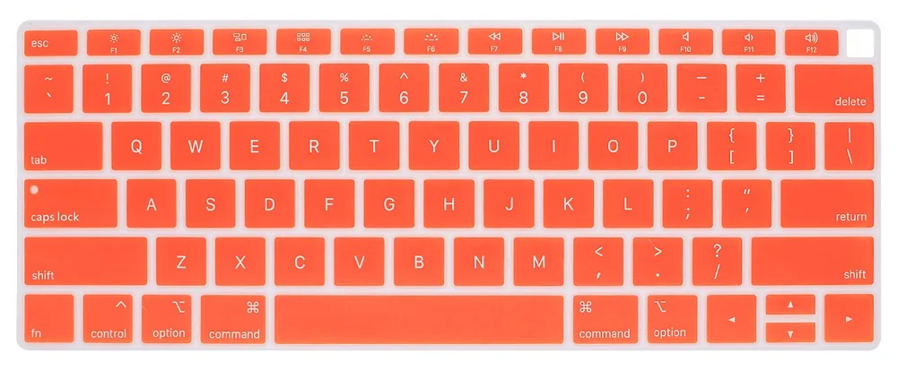 Для Apple MacBook Air 13 дюймов US Enter силиконовый чехол для клавиатуры защита английской кожи A1932 с дисплеем retina Touch ID