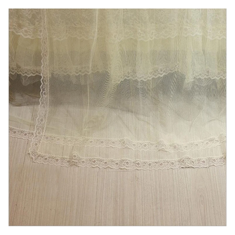 Сетчатый навес для кровати кружевной с насекомыми дворцовая москитная сетка