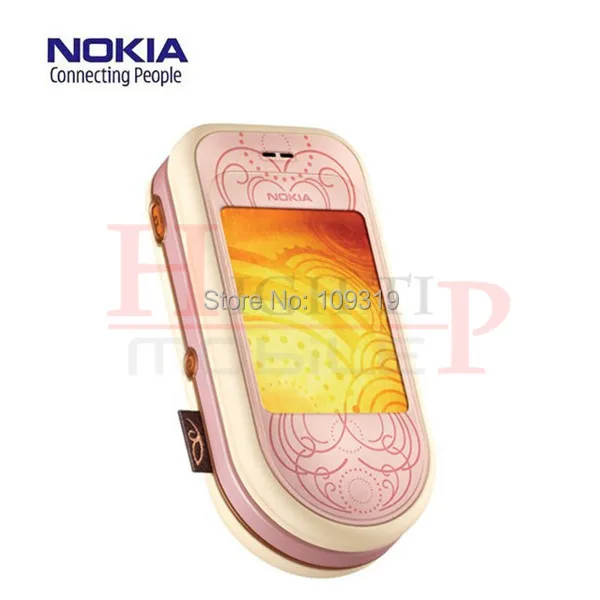 Оригинальный разблокированный сотовый телефон NOKIA 7373 мобильный Bluetooth MP3 камера