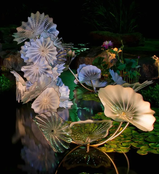 Настенные таблички Lotus из муранского стекла складные облицовочные рисунки