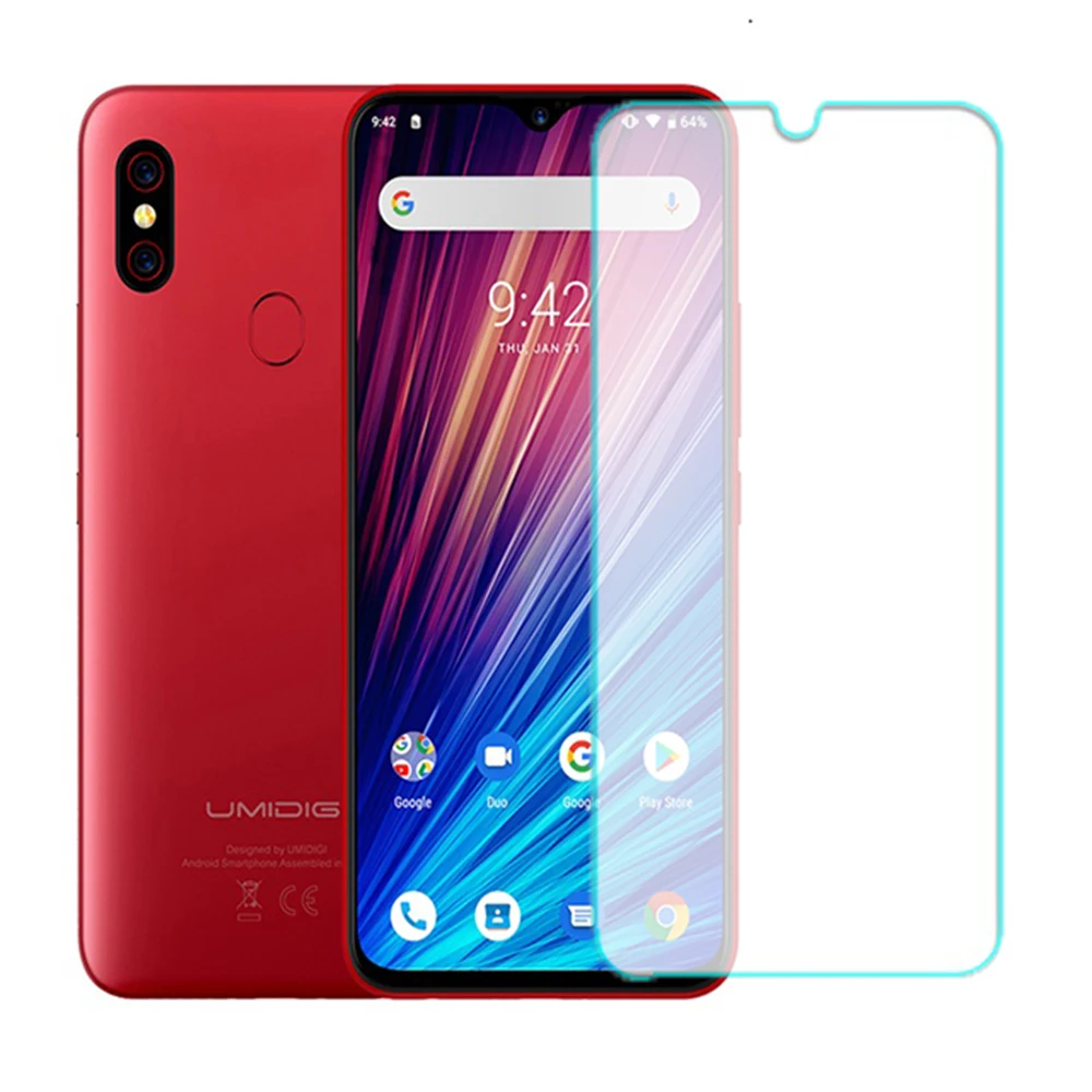 Защитное стекло защитная пленка аксессуары для UMIDIGI F1 Play 6 3 дюйма F 1 закаленное