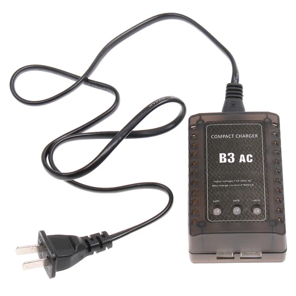 Балансирующее зарядное устройство для батарей RC B3 LiPo 2S 3S 7 4 11 1 В с 3 светодиодными