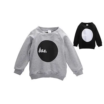 Модная Повседневная хлопковая футболка с длинными рукавами для мальчиков и