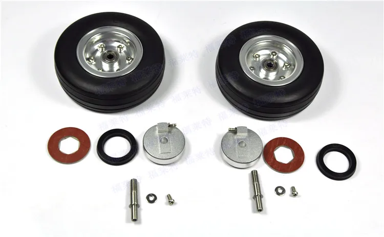 Резиновое колесо с дистанционным управлением 1 набор 3 5 дюймовых левых и правых