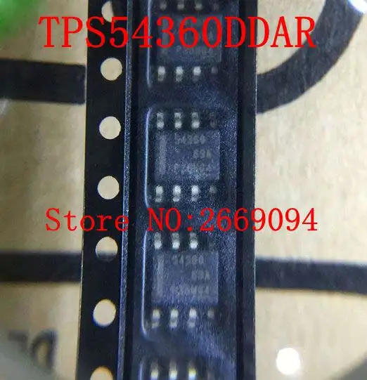 

10 шт./50 шт. Бесплатная доставка TPS54360DDAR TPS54360 54360 SOP8 3.5A 60 в понижающий преобразователь