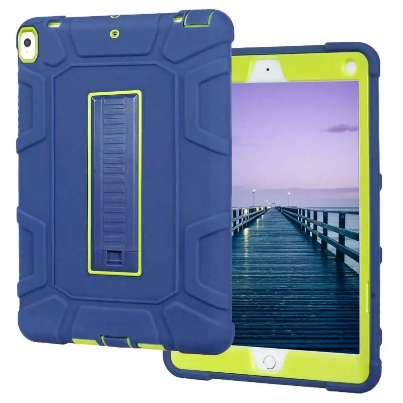 For New iPad Pro 10.5&quot 2019 Kids Safe Silicon Protective Back Case Shockproof Stand Cover Bags for 10.5 inch | Компьютеры и офис