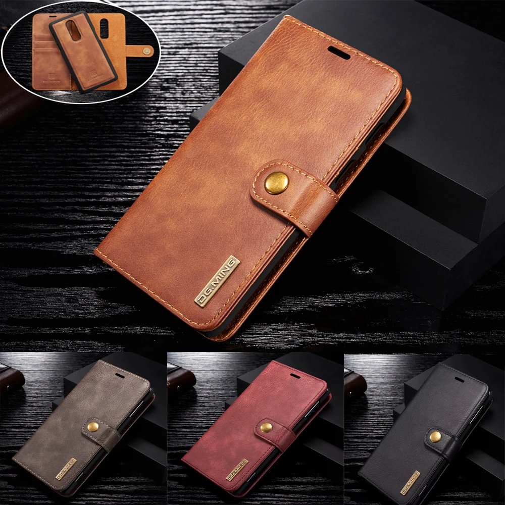 Оригинальный чехол DG.MING в стиле ретро из воловьей кожи для LG V20 G6 V30 plus телефона s