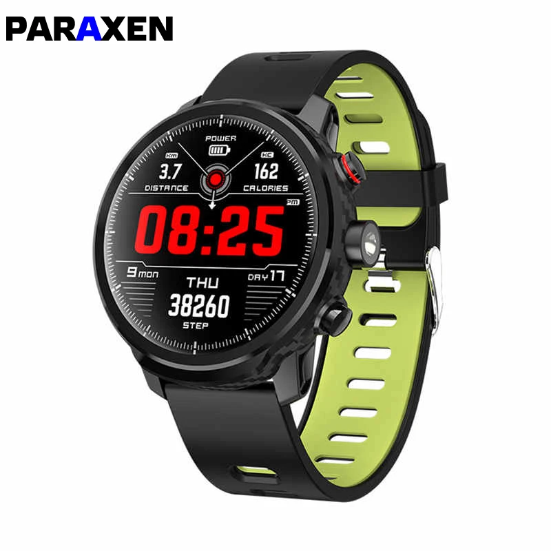 

PARAXEN Smart Watch IP68 Waterproof Fitness Tracker Heart Rate Blood Pressure Monitoring Smart Bracelet Watch for Men Women
